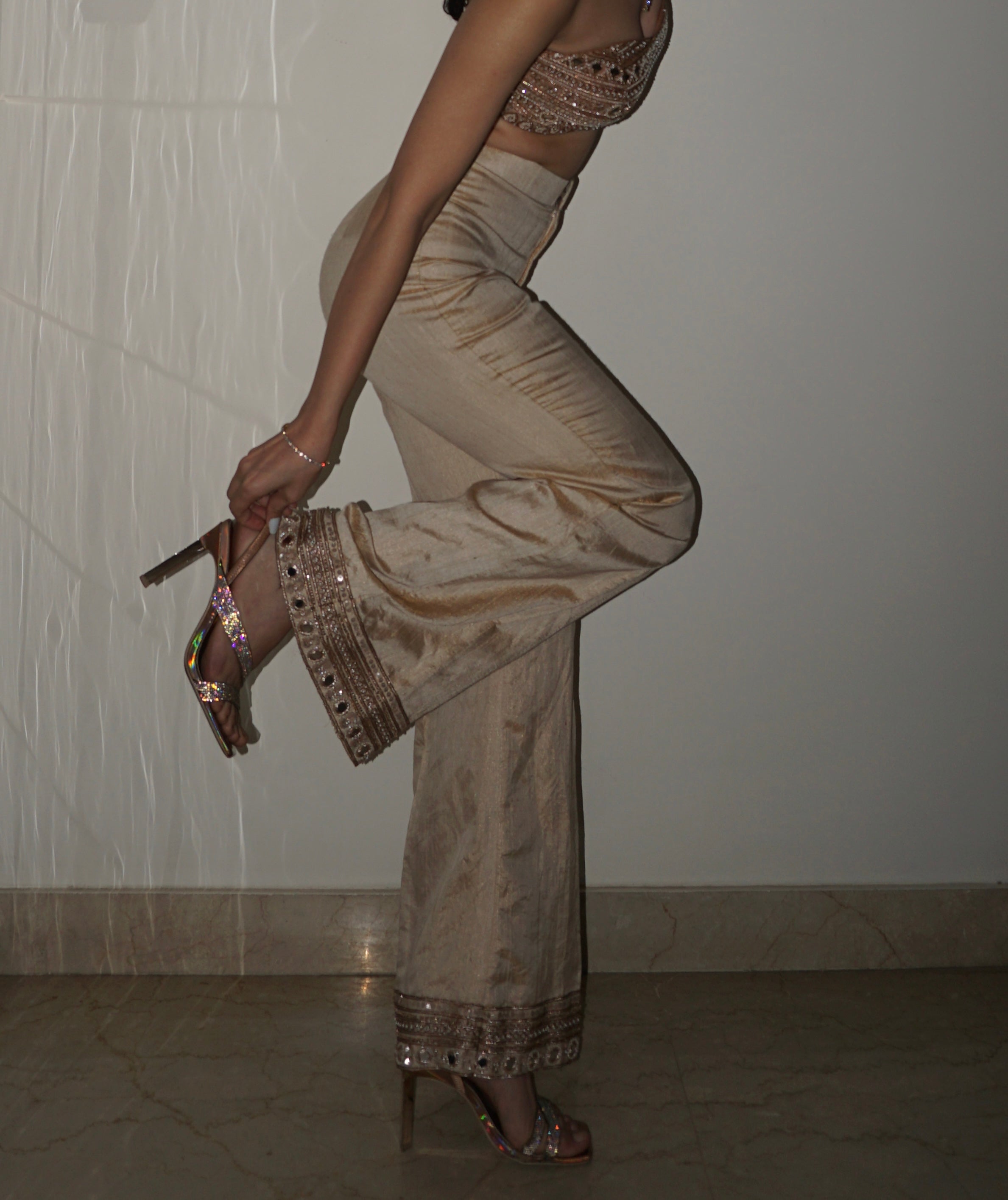 Gold Sand Pants